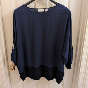 Chico's Blouse EUC Size 3